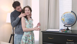 śliczna amatorka z dobrym biuścikiem