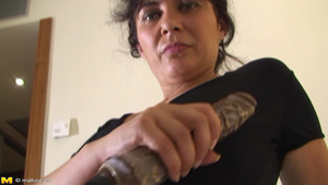 woodman i młoda wygolona cipka blond nastolatki