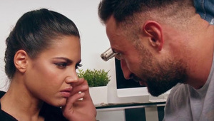 napalona starsza kobieta bierze kapiel