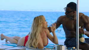 murzynki w trójkącie ze sztywnym murzynem