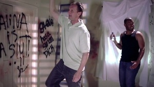 seks nad stawem z boskimi brunetkami