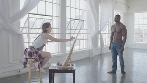 murzynek zapiął odważną mamuśkę