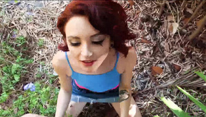 ostra jazda z uroczą blondynką