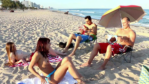 fajna cipka na plaży