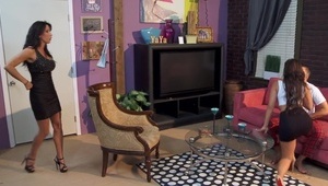 wycałowała stópki szalonej blondynki