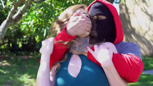 zakneblowana przez murzyna