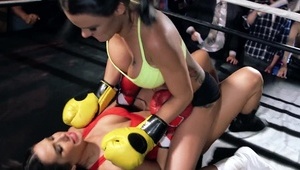 blond laska jebana w kuchni