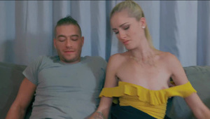 męskie mięso w gębie