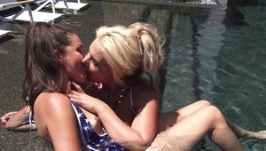 seksowna blond laska i jej dupeczka