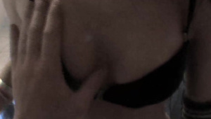 porno czworokąt w drewnianym domku