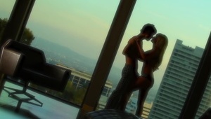 kobieta kot z dwoma panami