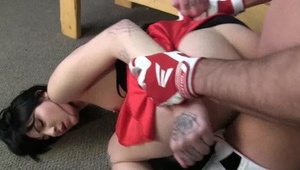 siwy facet liże jej szpareczkę