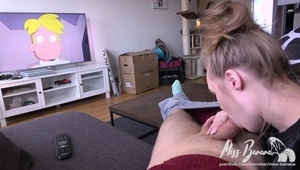 ruda zdzira oddaje się kolegom