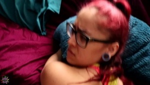 piękne cycki sexownej brunetki