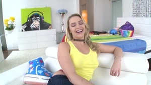 wykorzystała wszystko co miała pod ręką