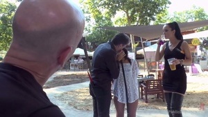 amatorka wali grubasowi konia