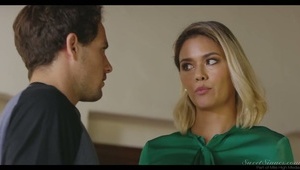 seksowna milfetka ze spermą na cycuszkach