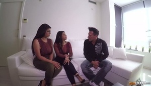 kompilacja z białymi laskami i murzyńskimi pałami