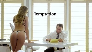 od tyłu w kakaowe oczko