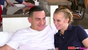 piękna czeszka w ogrodzie