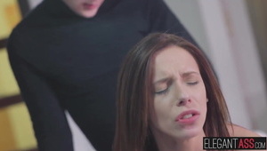 barman napalił się na seksowną klientkę